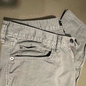 Mens Pants - 33W x 30L - Chino - Gray - Banana Republic - Good Condition